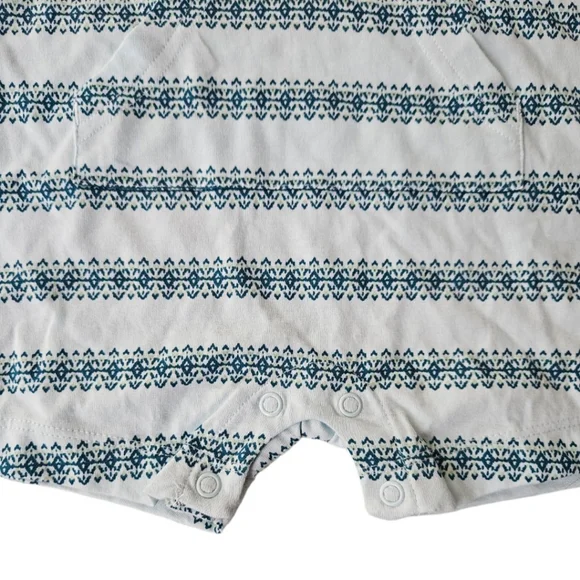 Carters Hooded Romper 9 Months - Picture 3 of 6